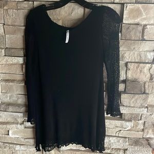 Georgina Estefania Hand Made Asymetrical Fiber Art to Wear Lagenlook Knit Top S